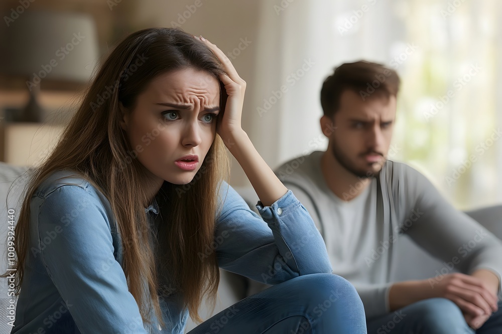 couple of people having an argument and conflict in relationship, representing disagreement, stress and anger couple of people having an argument and conflict in relationship, representing disagreement, stress and anger