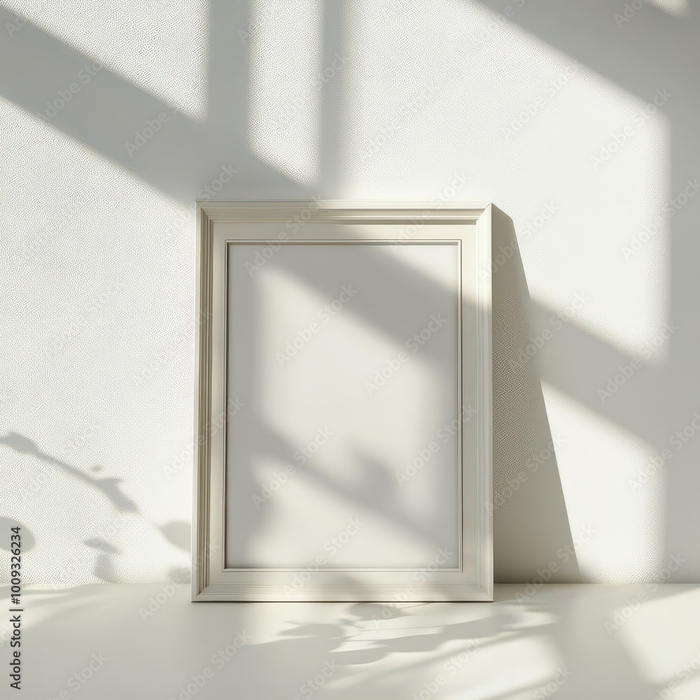Minimalist Frame with Shadow Play Minimalist Frame with Shadow Play