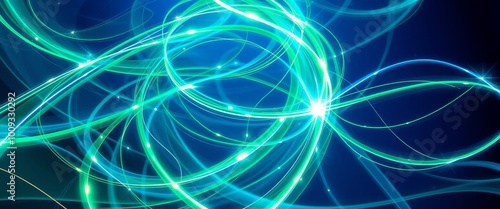 Energy-Pulsing Light Spirals for Custom Mobile Wallpapers