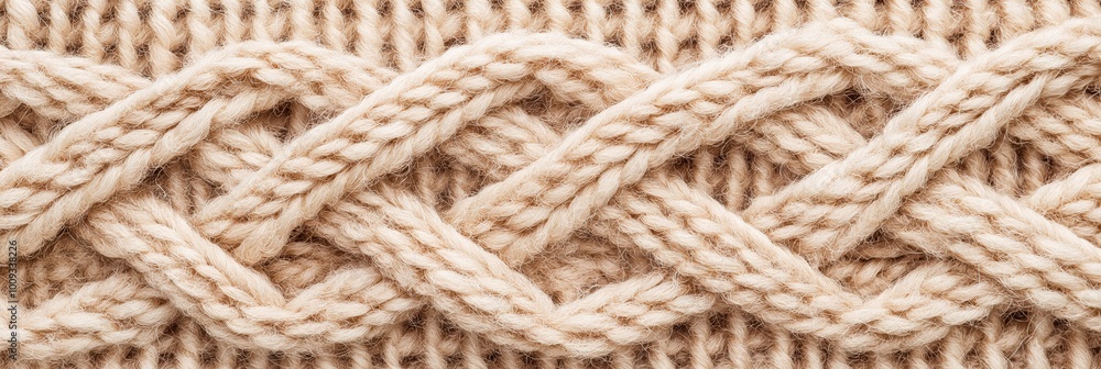 Warm woolen knit pattern close-up - crafting, fashion, home decor textures Warm woolen knit pattern close-up - crafting, fashion, home decor textures