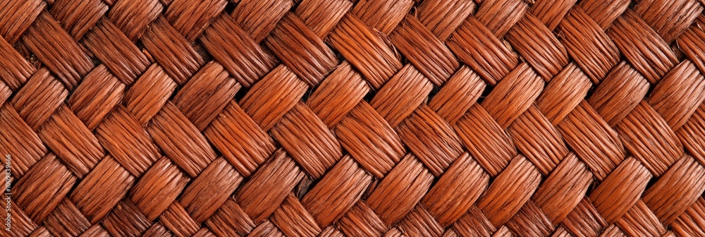 Woven rattan texture: intricate handwoven pattern for interior design and craft projects Woven rattan texture: intricate handwoven pattern for interior design and craft projects