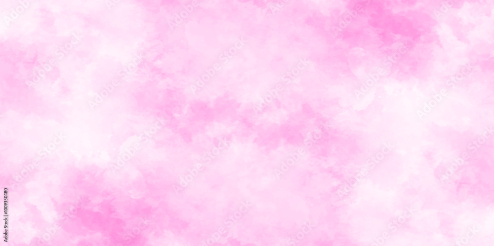 Fototapeta premium Abstract light pink background with watercolor alpha grunge texture. Delicate sepia background with paint stains watercolor texture. rose beige fantasy pink watercolor background with marble texture.