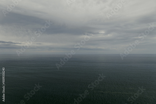 Tablou pe pânză Raining sky over the Atlantic Ocean, Tenerife