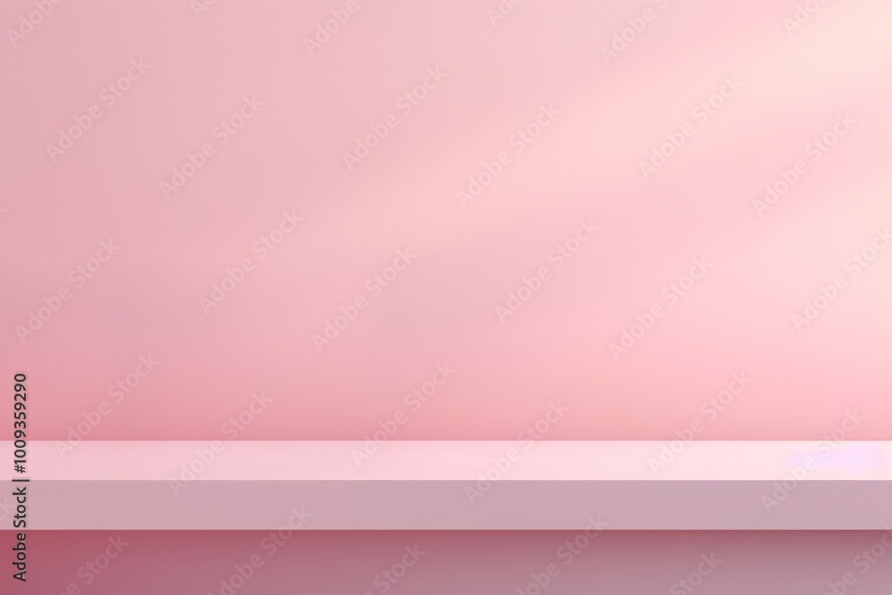 Fototapeta premium Table bowl pink art.