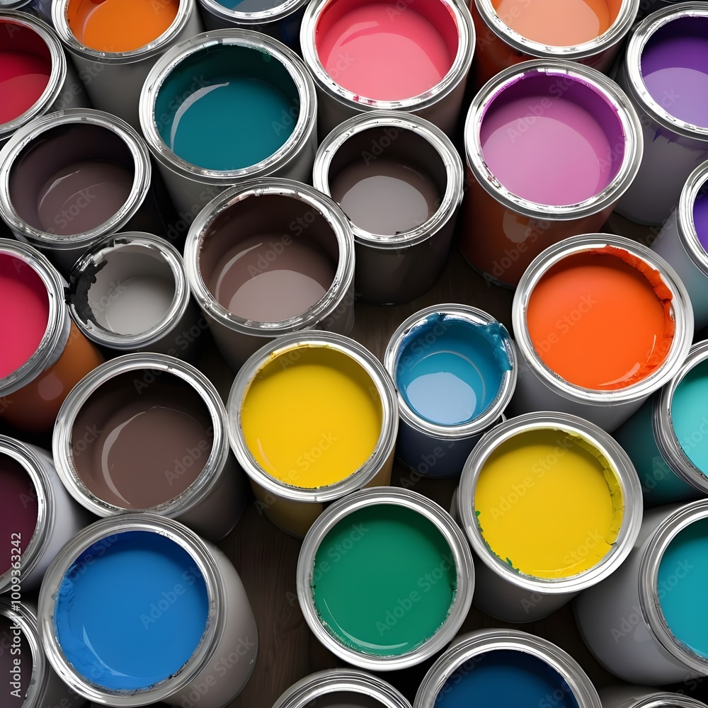 cans of paint cans of paint