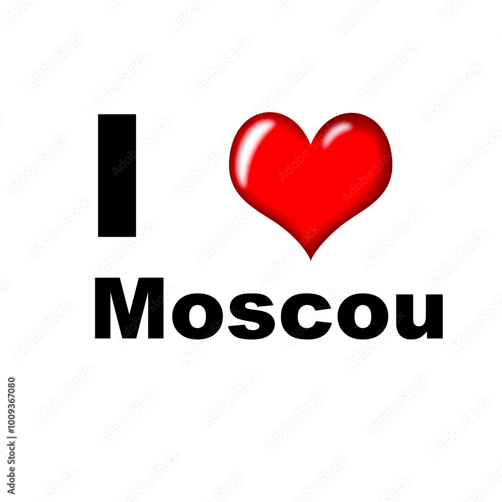 I love Moscou , I love Moscou ,