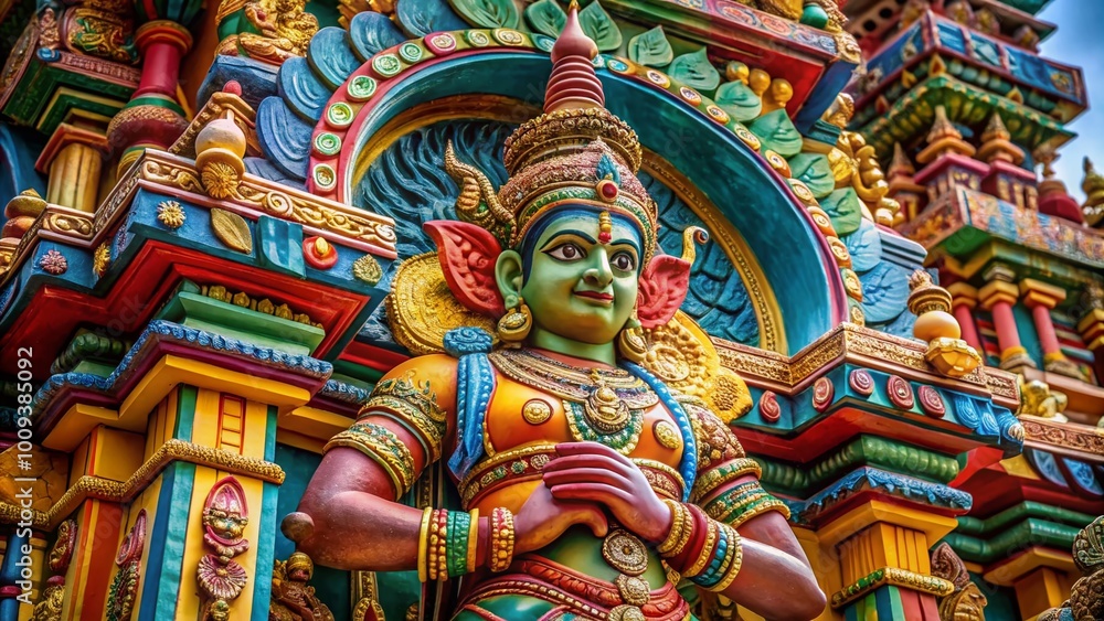Majestic shedu sculpture with intricate details, showcasing ancient mythology and cultural heritage Majestic shedu sculpture with intricate details, showcasing ancient mythology and cultural heritage