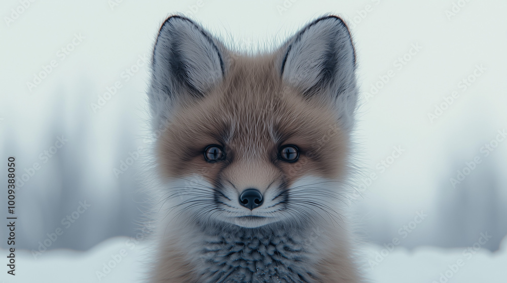 little white fox in the snow little white fox in the snow