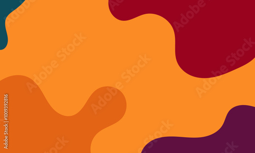 abstract background with orange