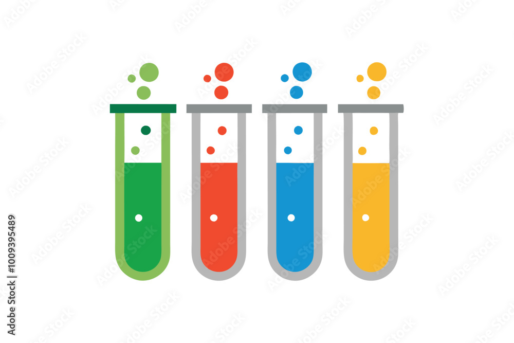 Test tube icon vector illustration.
Test tube icon vector illustration.