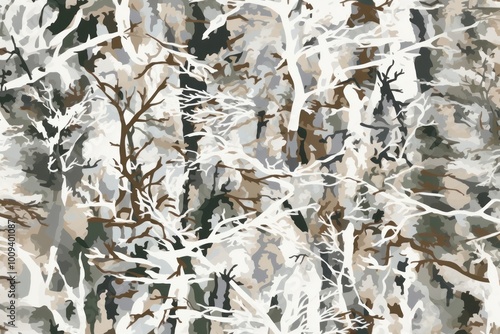Snow hunt camouflage pattern backgrounds art creativity.