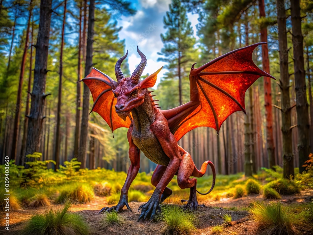 Mysterious Jersey Devil in the Pine Barrens: Captivating Images of Folklore's Elusive Creature Mysterious Jersey Devil in the Pine Barrens: Captivating Images of Folklore's Elusive Creature