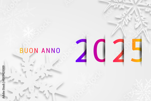 felice anno nuovo - buon anno 2025	