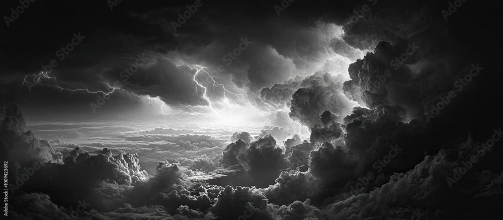 Obraz premium Thunderstorm Cloudscape