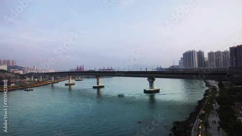 bridge over the river