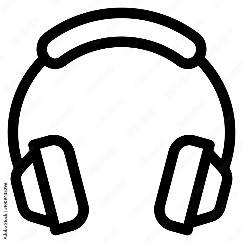 Headset Icon For Design Element Headset Icon For Design Element
