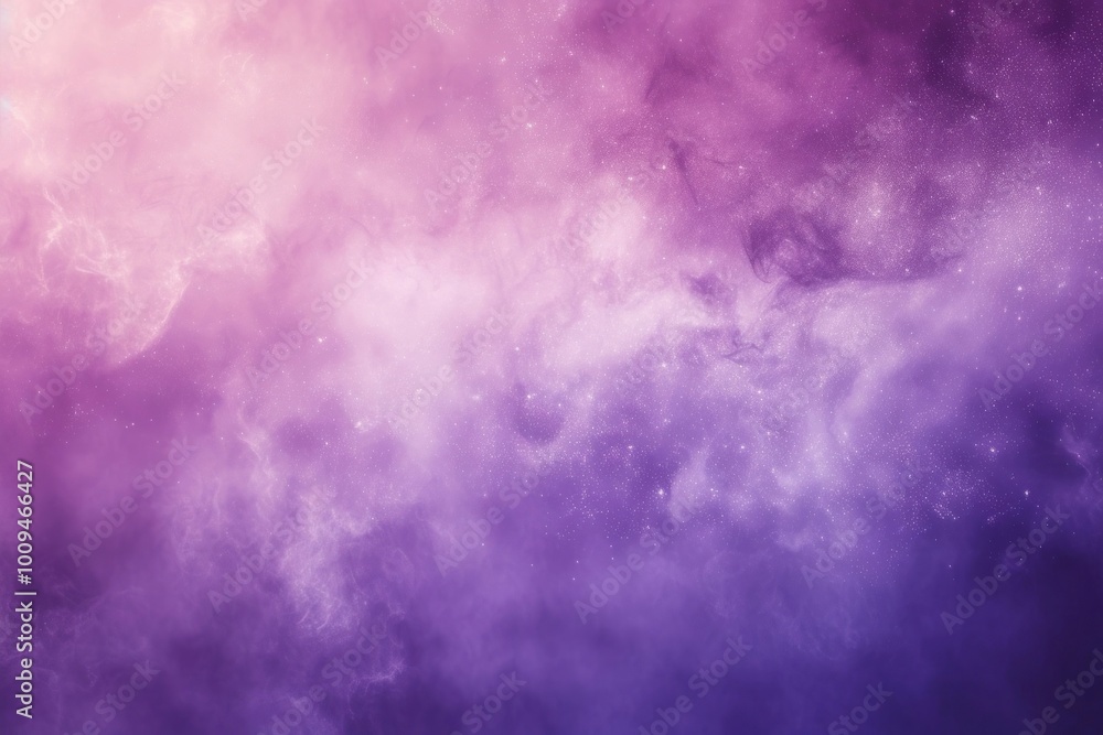 Obraz premium Pastel galaxy on sky purple backgrounds lavender.