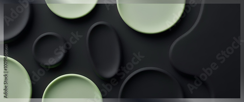 Wallpaper Mural illustrazione con elementi geometrici a tema astratto surreale Torontodigital.ca