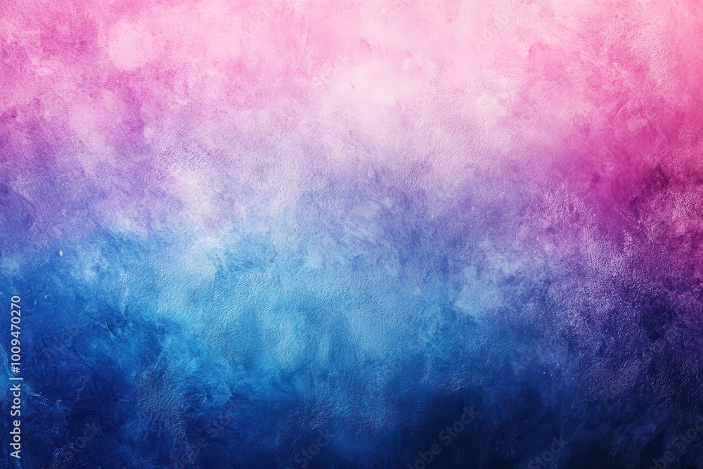 Fototapeta premium Vibrant patterned backdrop featuring shades of violet, azure, rose, and cream noise for an artistic poster or banner creation