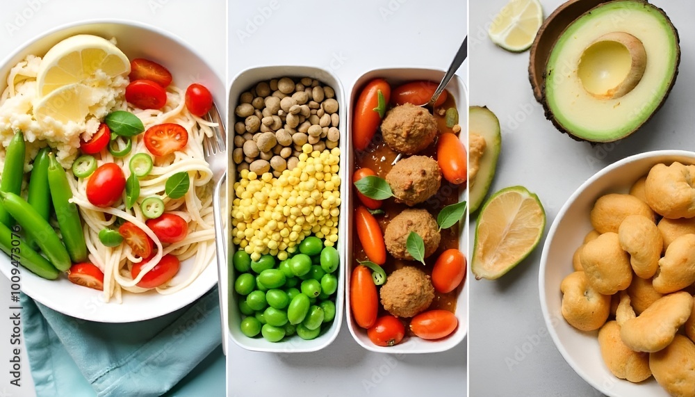 salad with avocado and cucumber salad with avocado and cucumber