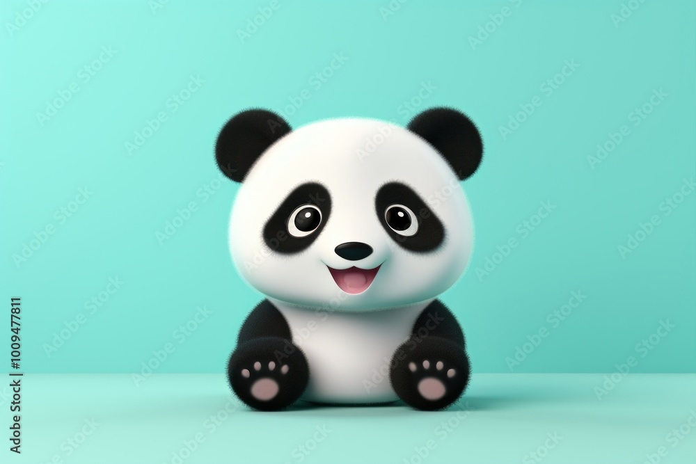 Panda mammal plush cute. Panda mammal plush cute.