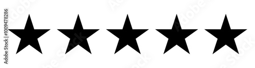 Star hand drawn blue marker pen. Doodle star sketch drawing. Vector illustration