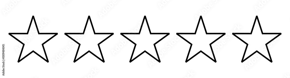 Vector image Vector image of a flat star icon. Isolated star on a white backgroundof a flat star i... Vector image Vector image of a flat star icon. Isolated star on a white backgroundof a flat star i...