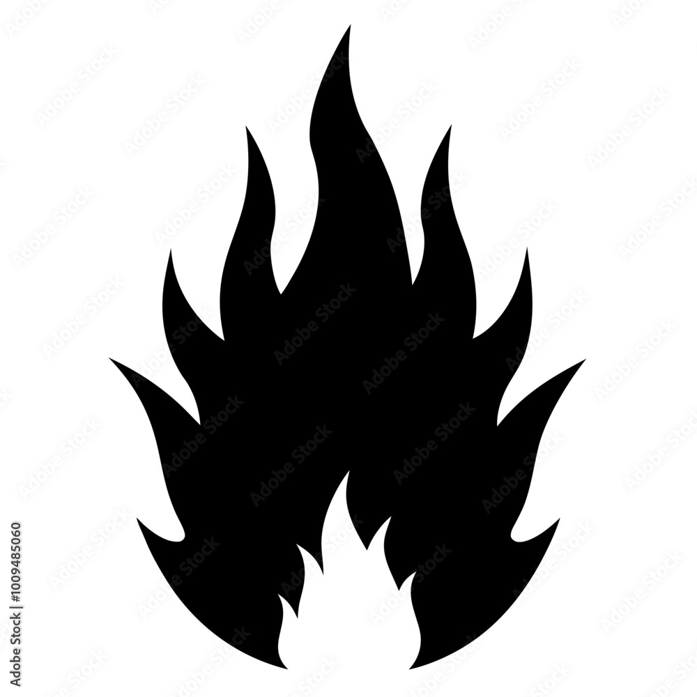 fire icon with Transparent Background Clipart fire icon with Transparent Background Clipart