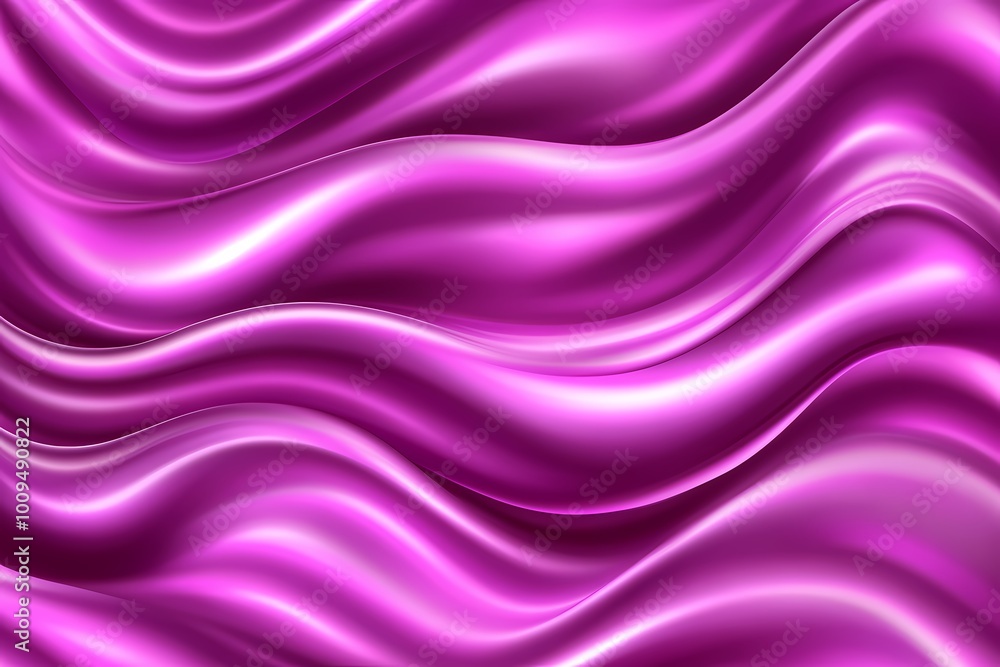 Obraz premium Vibrant Hot Pink Smooth Texture Background