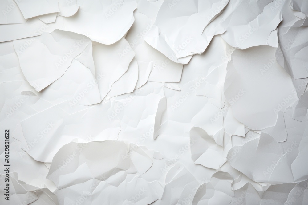 White paper backgrounds crumpled textured. White paper backgrounds crumpled textured.