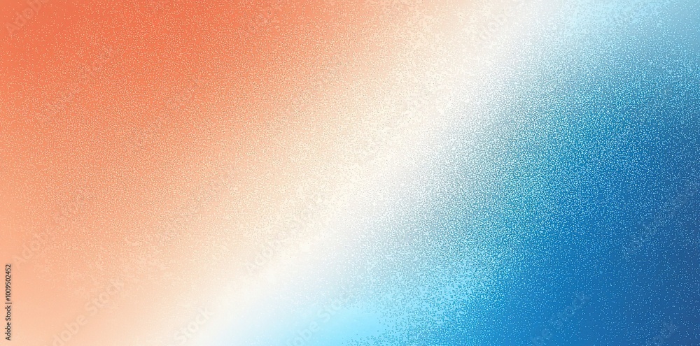 Orange and Blue Gradient Background with Texture Orange and Blue Gradient Background with Texture
