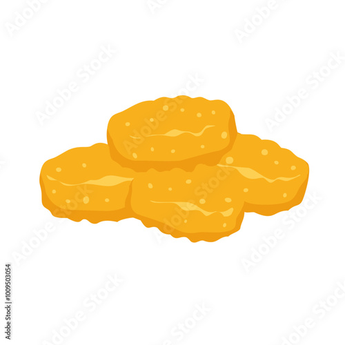 Simple Chicken Nuggets Icon