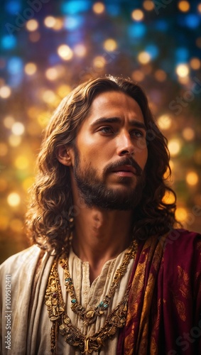 A portrait of Jesus Christ. Son of Man