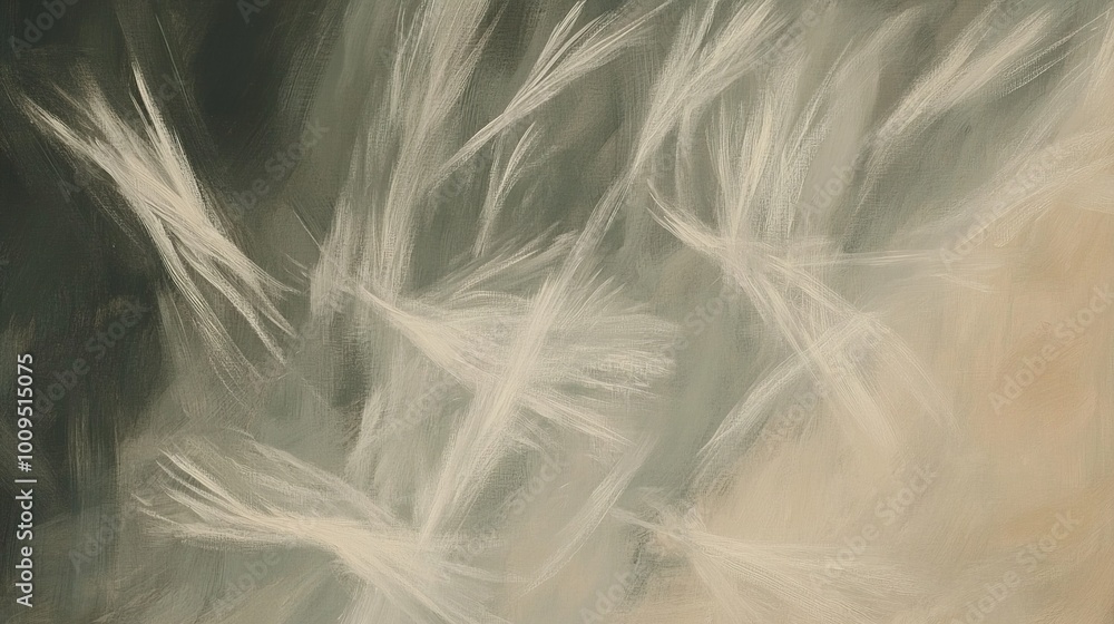 Abstract Brushstrokes: A Study in Texture and Form Abstract Brushstrokes: A Study in Texture and Form