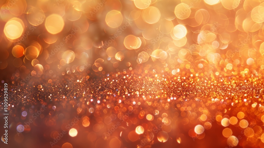 Abstract peach orange glitter sparkle Fall or Autumn background Abstract peach orange glitter sparkle Fall or Autumn background