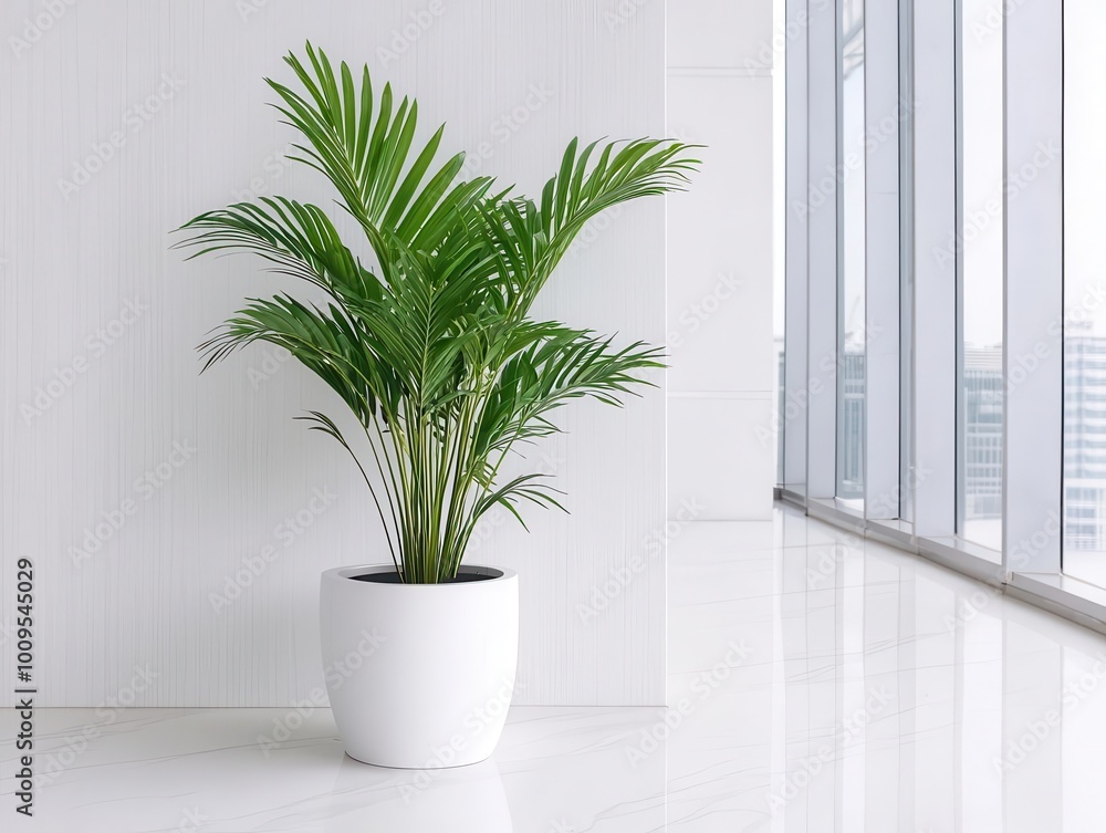 Corporate bank workspace with sleek white desks, glass walls, and minimalist decor, Modernist design, bright atmosphere, natural light Corporate bank workspace with sleek white desks, glass walls, and minimalist decor, Modernist design, bright atmosphere, natural light