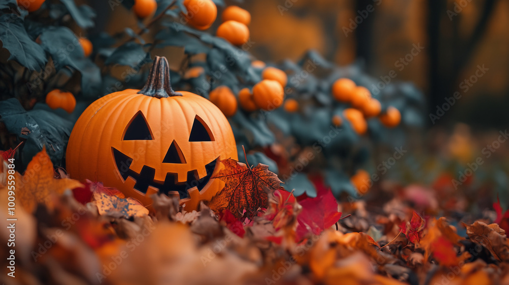 a helloween background with pumpkins a helloween background with pumpkins