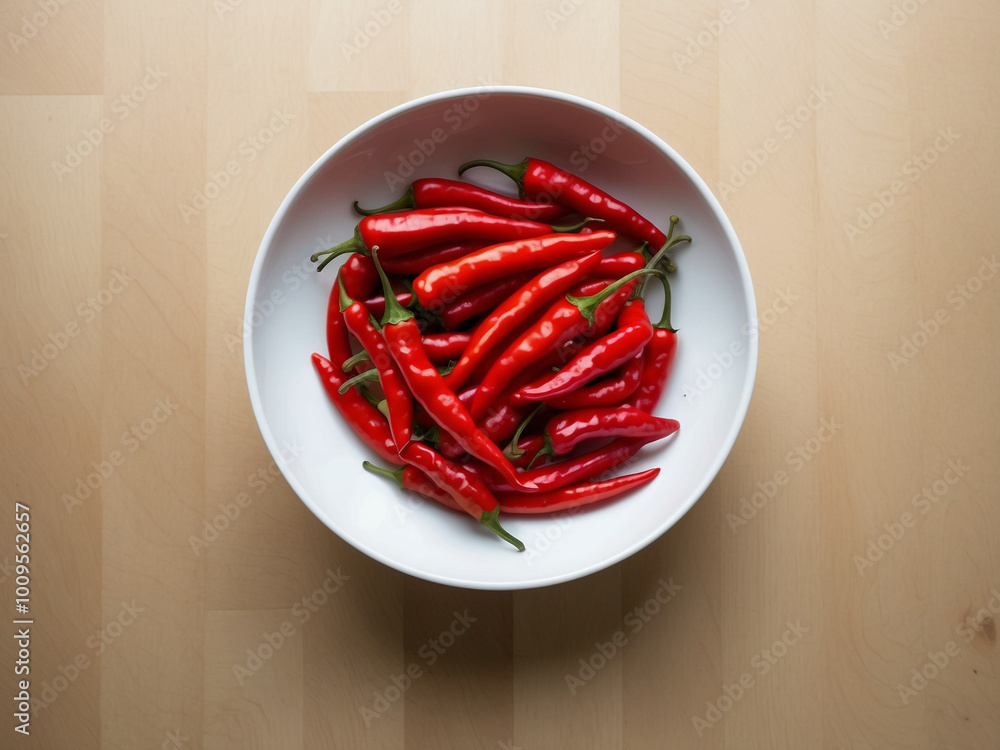 red hot chili peppers in a bowl red hot chili peppers in a bowl