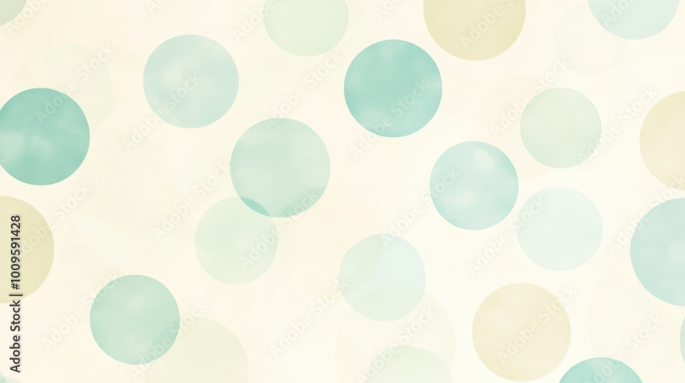 Soft and Dreamy Pastel Polka Dot Background Soft and Dreamy Pastel Polka Dot Background