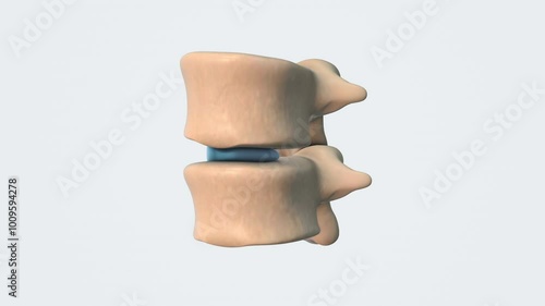 Incompressible Gel Supports Vertebral Rolling in Nucleus photo