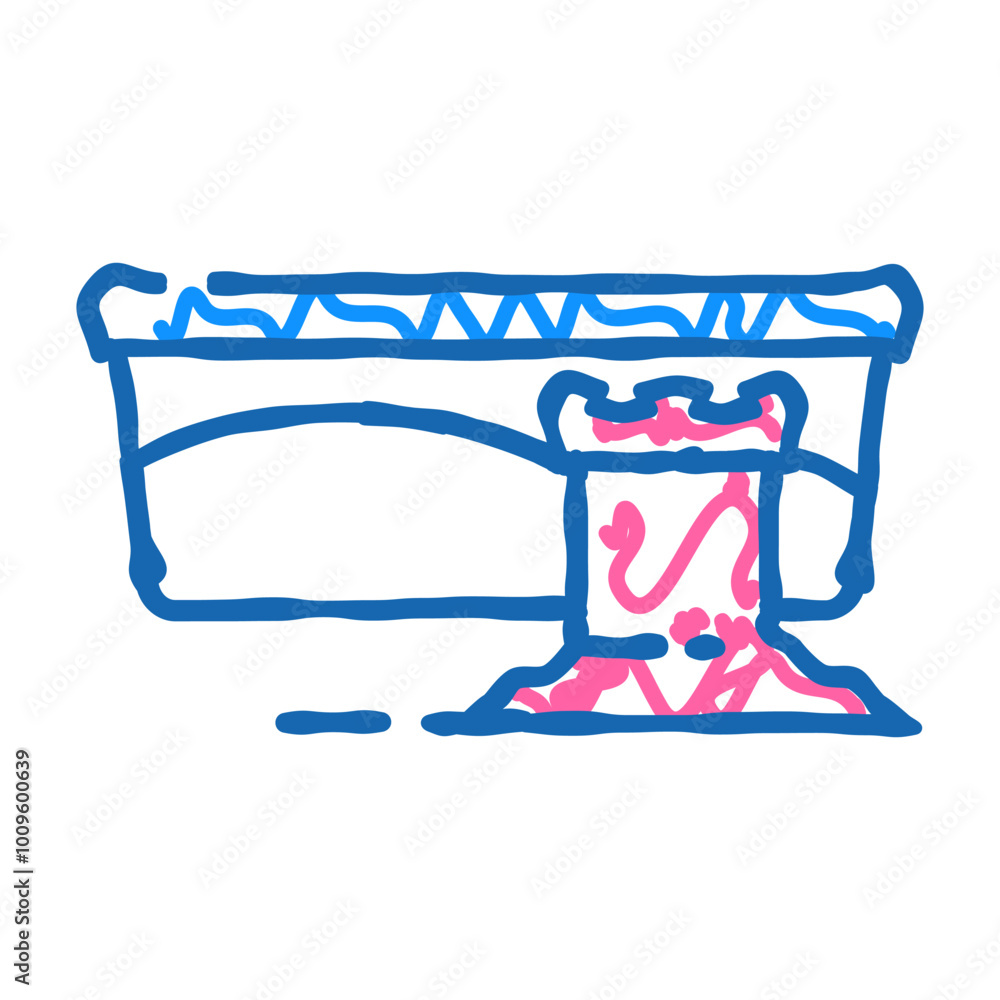 kinetic sand fidget toy doodle icon sketch vector. kinetic sand fidget toy sign. isolated symbol illustration kinetic sand fidget toy doodle icon sketch vector. kinetic sand fidget toy sign. isolated symbol illustration