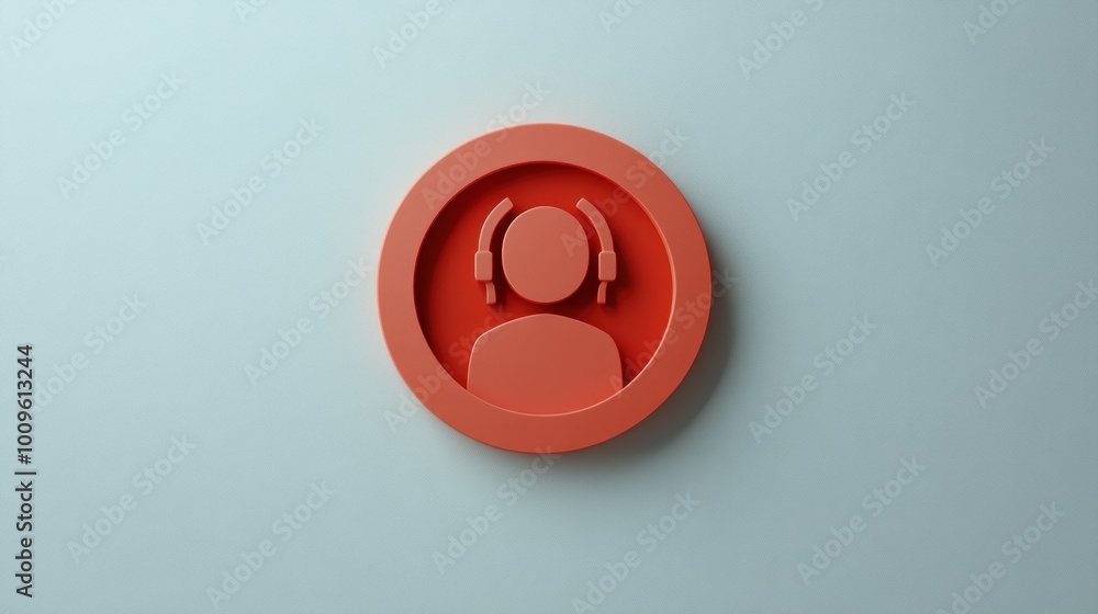 A minimalist icon representing a person with headphones, symbolizing audio or communication. A minimalist icon representing a person with headphones, symbolizing audio or communication.