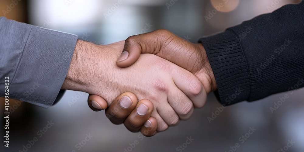 Obraz premium Shaking hands