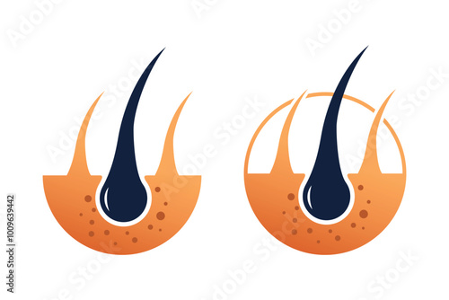 dermatology care design with a modern concept