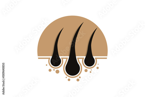 dermatology care design with a modern concept