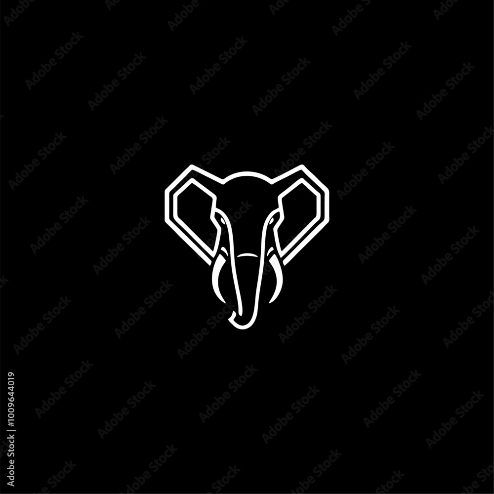 Elephant Head Logo Elephant Head Logo