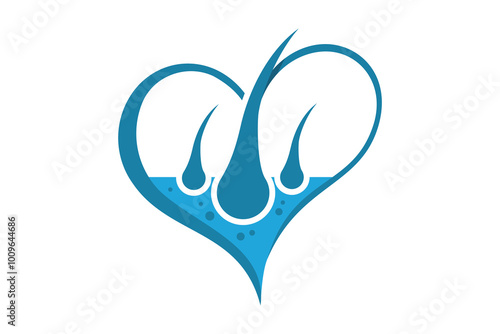 dermatology care design with a modern concept