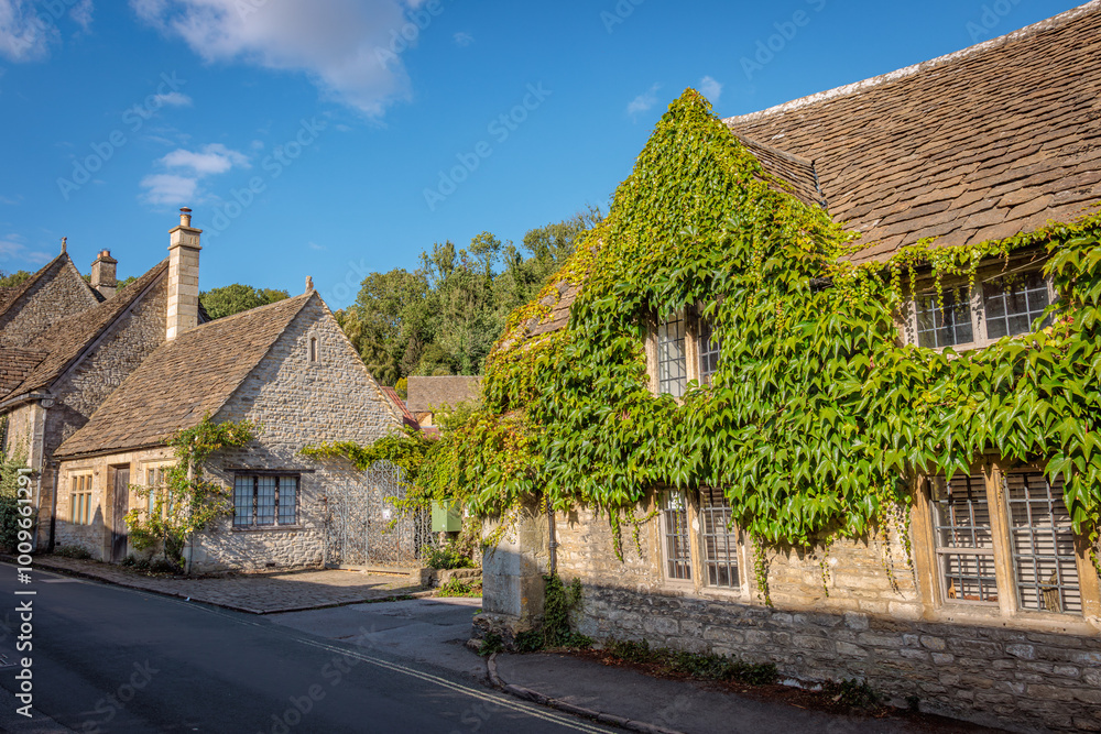 Castle Combe, England - August 24 2024 Castle Combe, England - August 24 2024