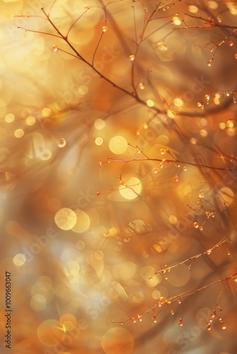 Wallpaper Mural Radiant Autumn Abstract with Warm Golden Hues for Seasonal Design and Print Projects Torontodigital.ca