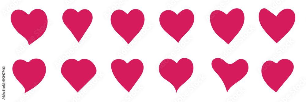 Vector hearts sketch. Doodle set. Collection, cute, Pink, pink. Wedding greeting card element. Vector hearts sketch. Doodle set. Collection, cute, Pink, pink. Wedding greeting card element.